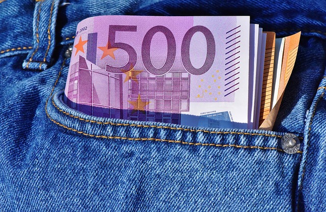 eura v kapse
